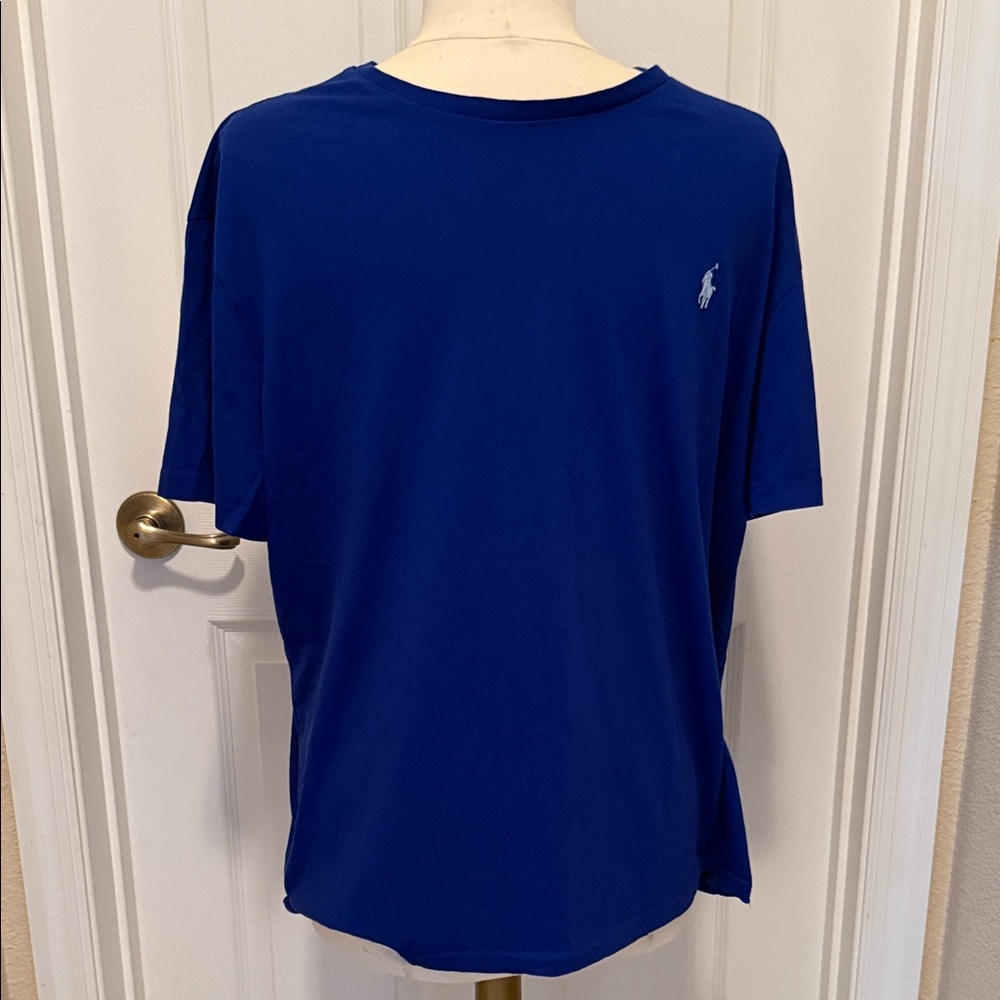 * Polo by Ralph Lauren Short Sleeve Crew Tee in Deep Blue (sz x- lg)